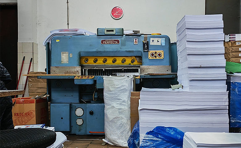 Proces kontrole kvaliteta štampanog materijala u Ms Štampa